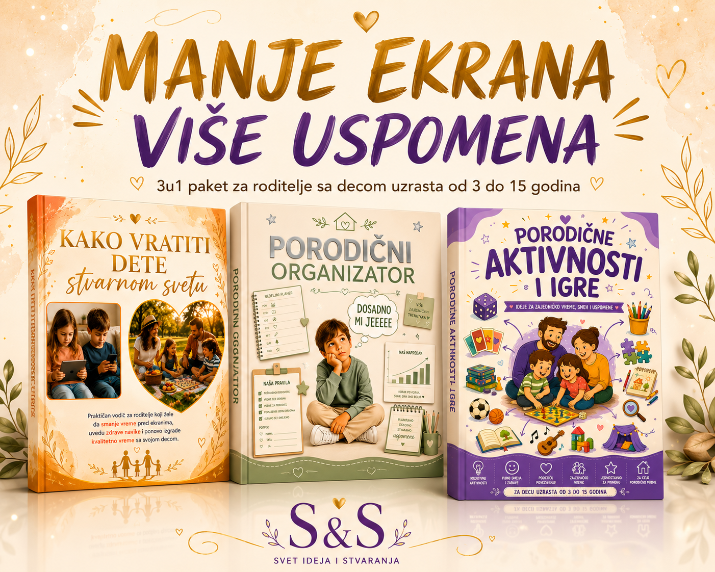 MANJE EKRANA-VIŠE USPOMENA