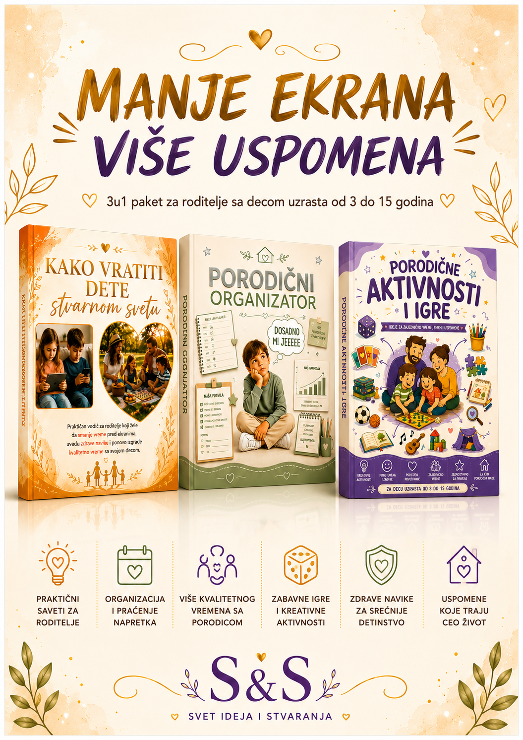 MANJE EKRANA-VIŠE USPOMENA